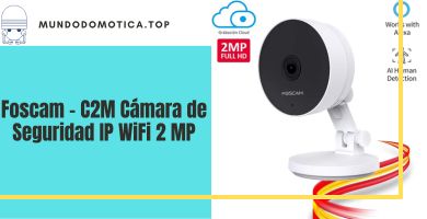 Foscam - C2M Cámara de Seguridad IP WiFi 2 MP
